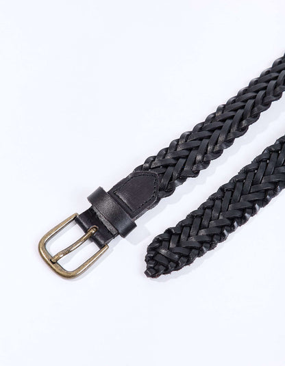 Ceinture cuir tressé DASRA