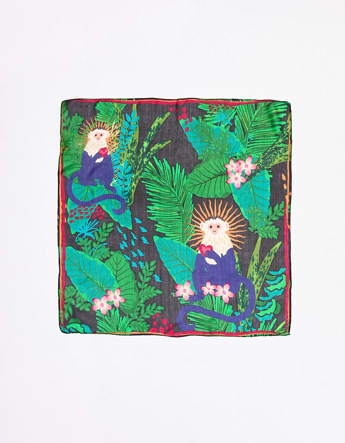 Petit carré de soie imprimé CARRE
