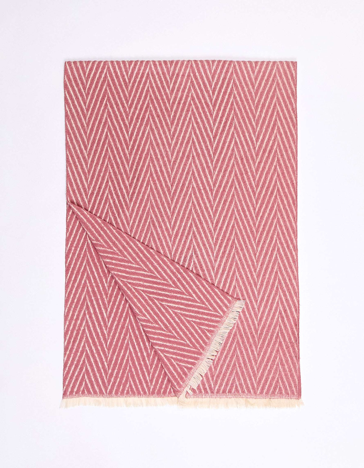 Écharpe chevron à franges HAMIDA