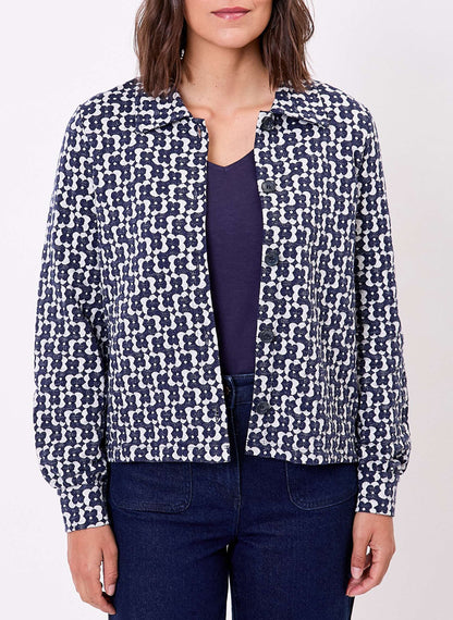 Veste maille jacquard bio SUMALI