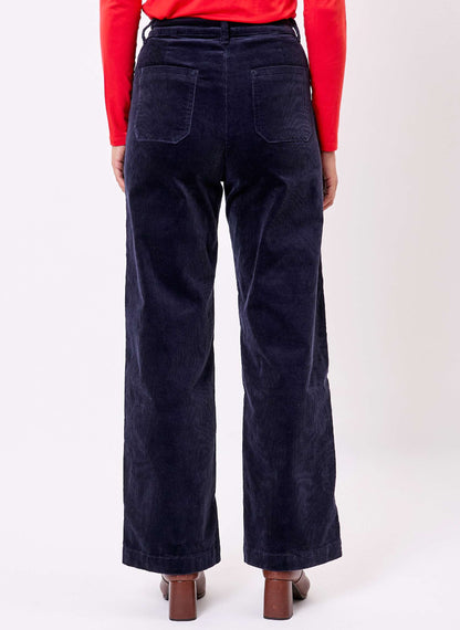 Pantalon large velours cotelé KEINAN