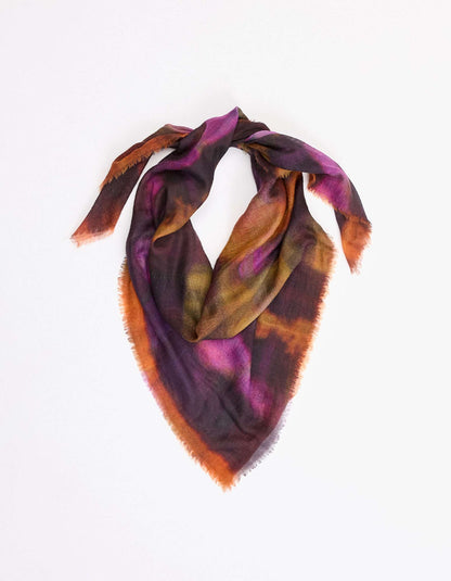 Foulard en laine imprimée DARYA