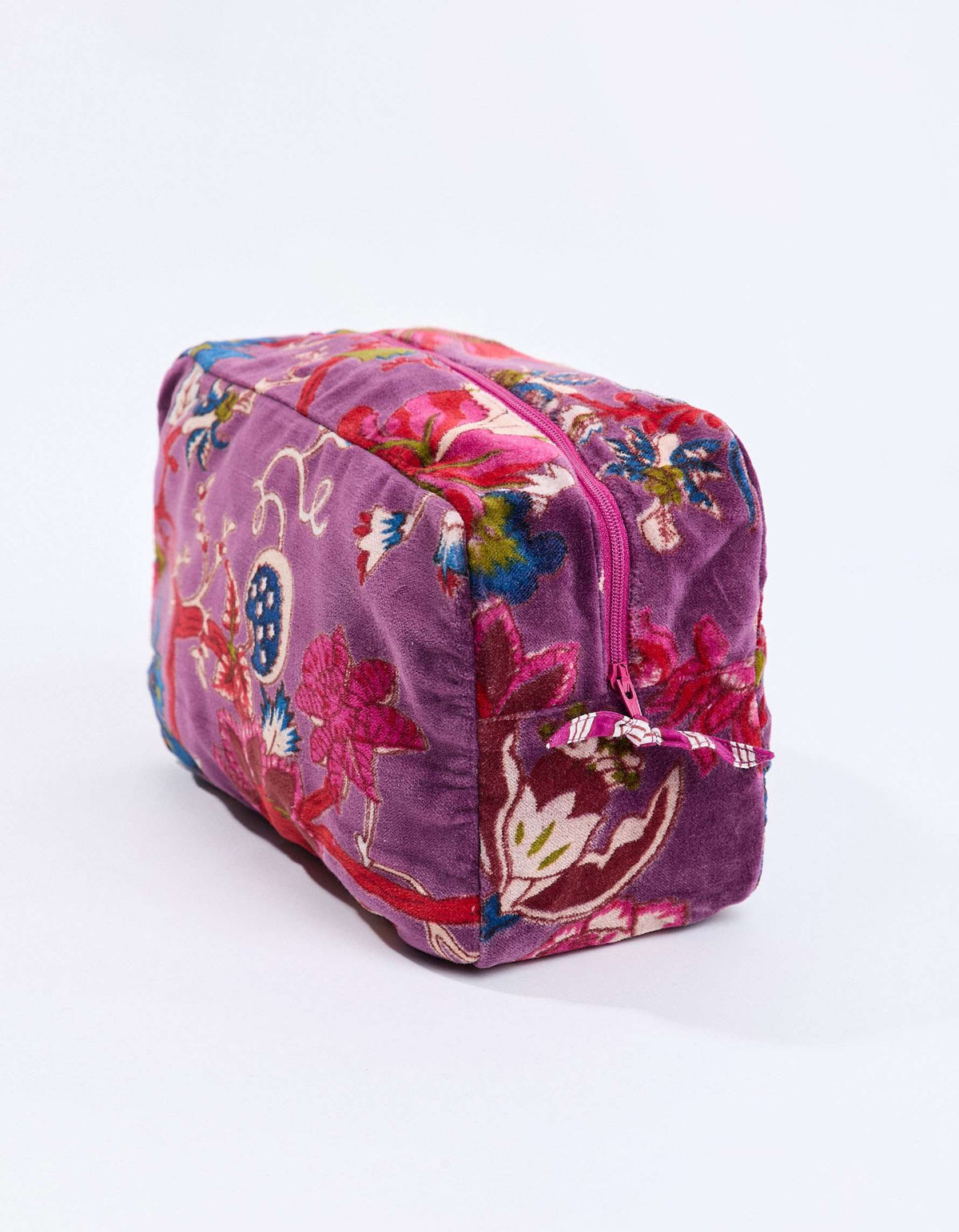 Grande pochette en velours KARUNI