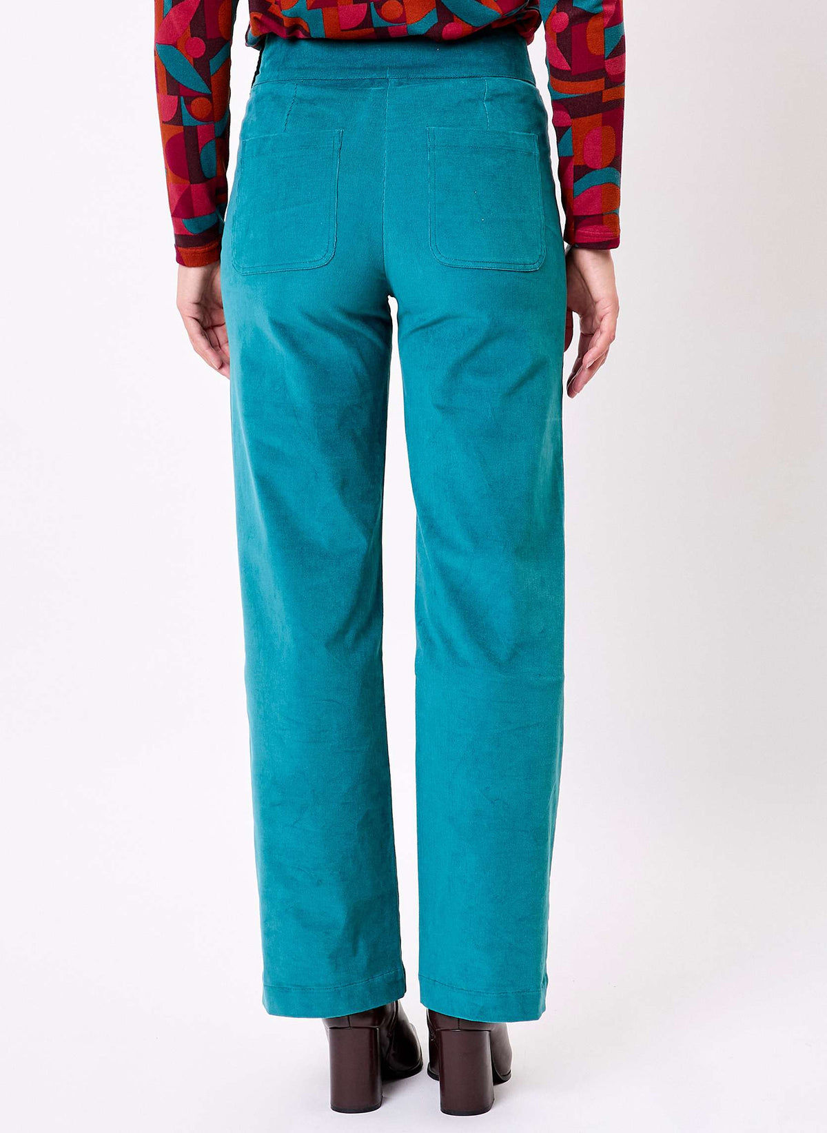 Pantalon droit large velours côtelé bio OSCAR