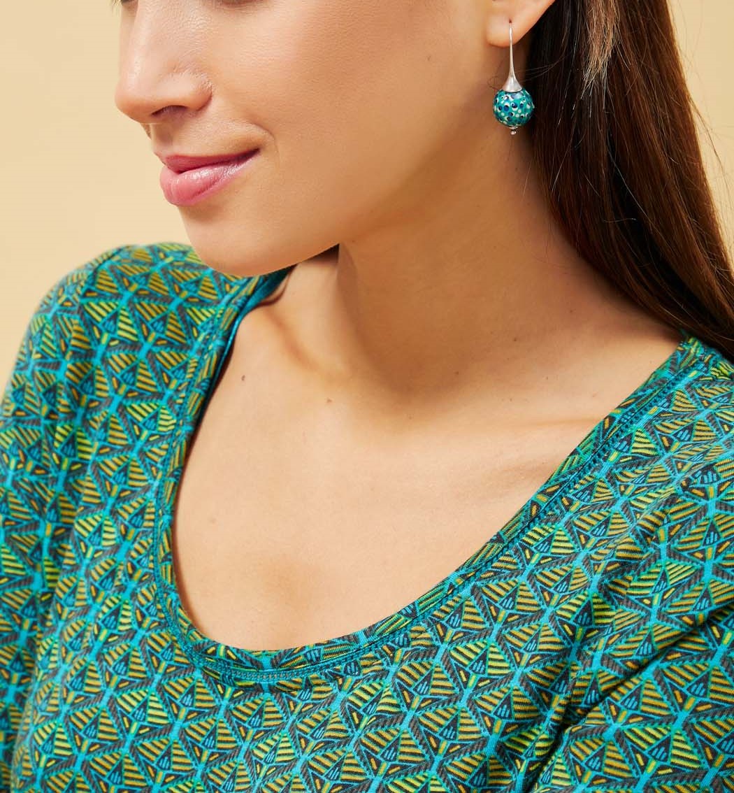 Boucles d'oreilles Ball