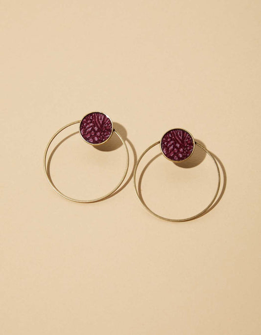 Boucles d'oreilles créole Jako