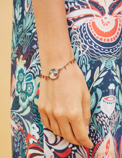 Bracelet médaillon Mamba