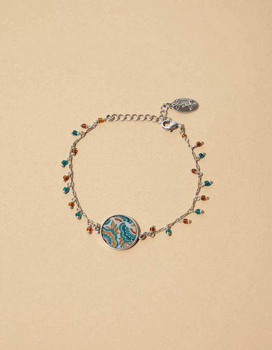 Bracelet médaillon Mamba
