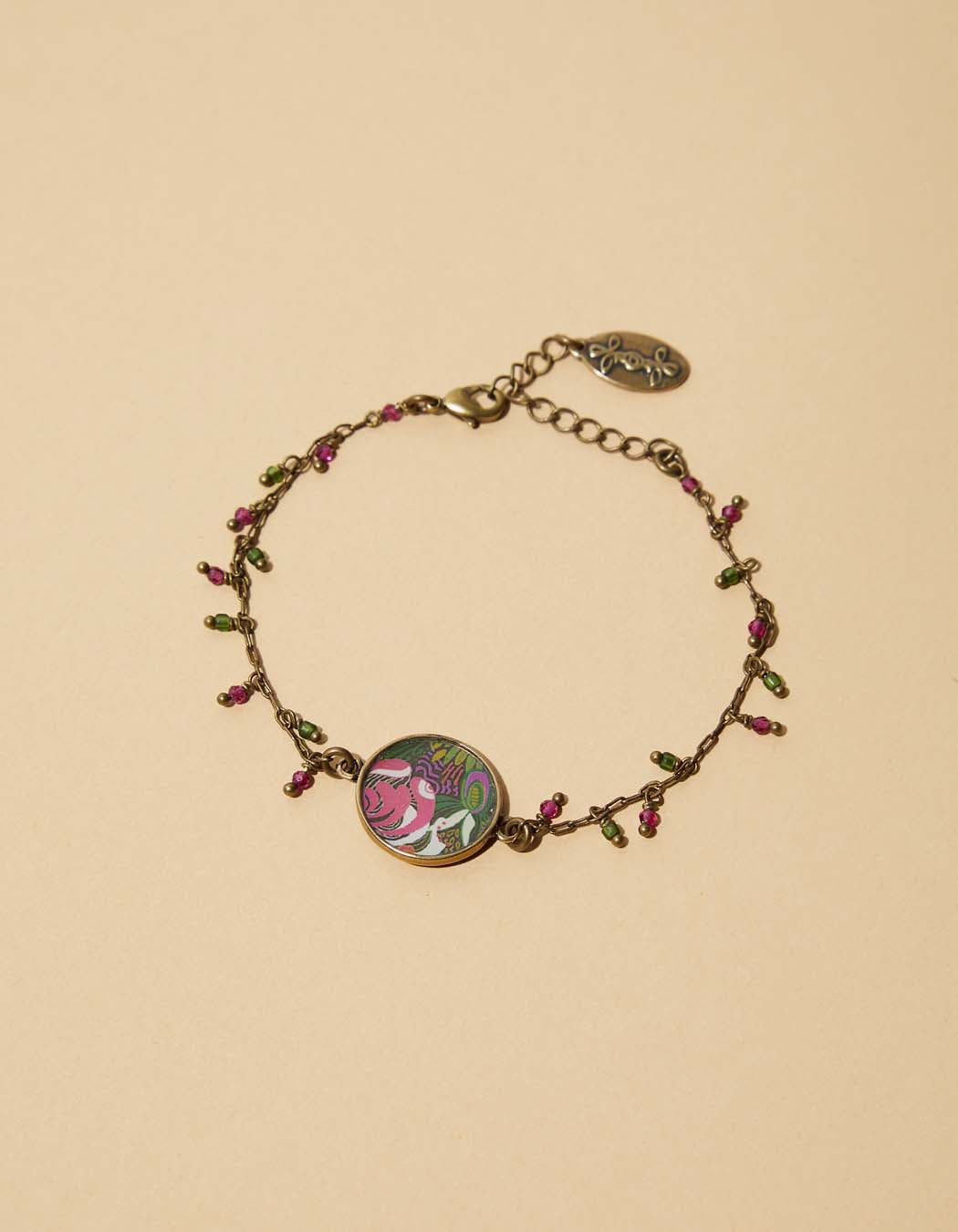 Bracelet médaillon Mamba