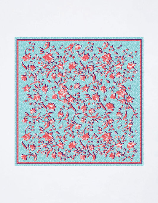 Foulard en soie imprimé