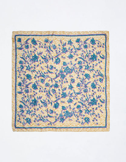 Foulard en soie imprimé