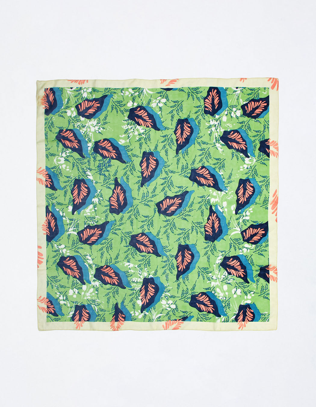 Foulard en soie imprimé