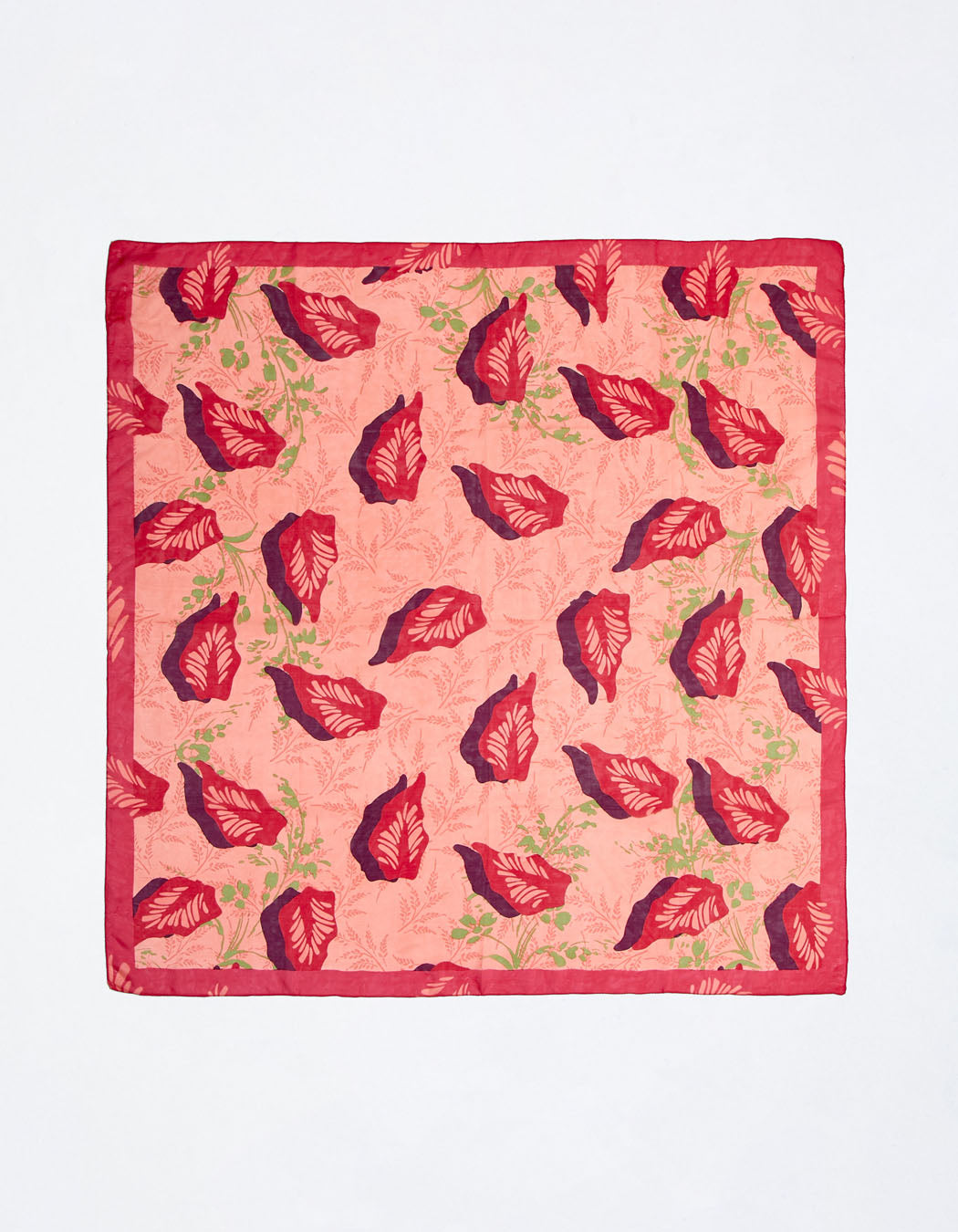 Foulard en soie imprimé