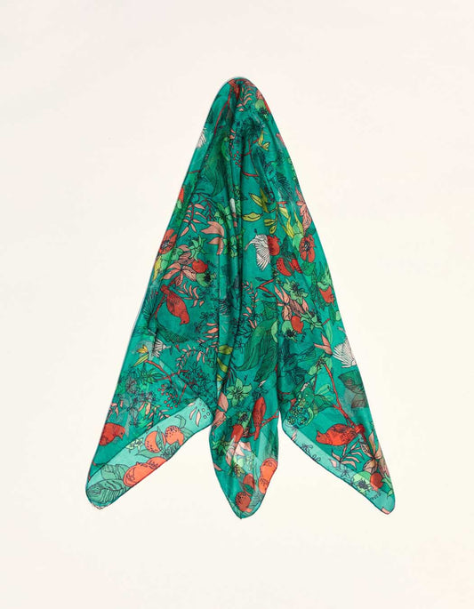 Foulard soie imprimé SOIE