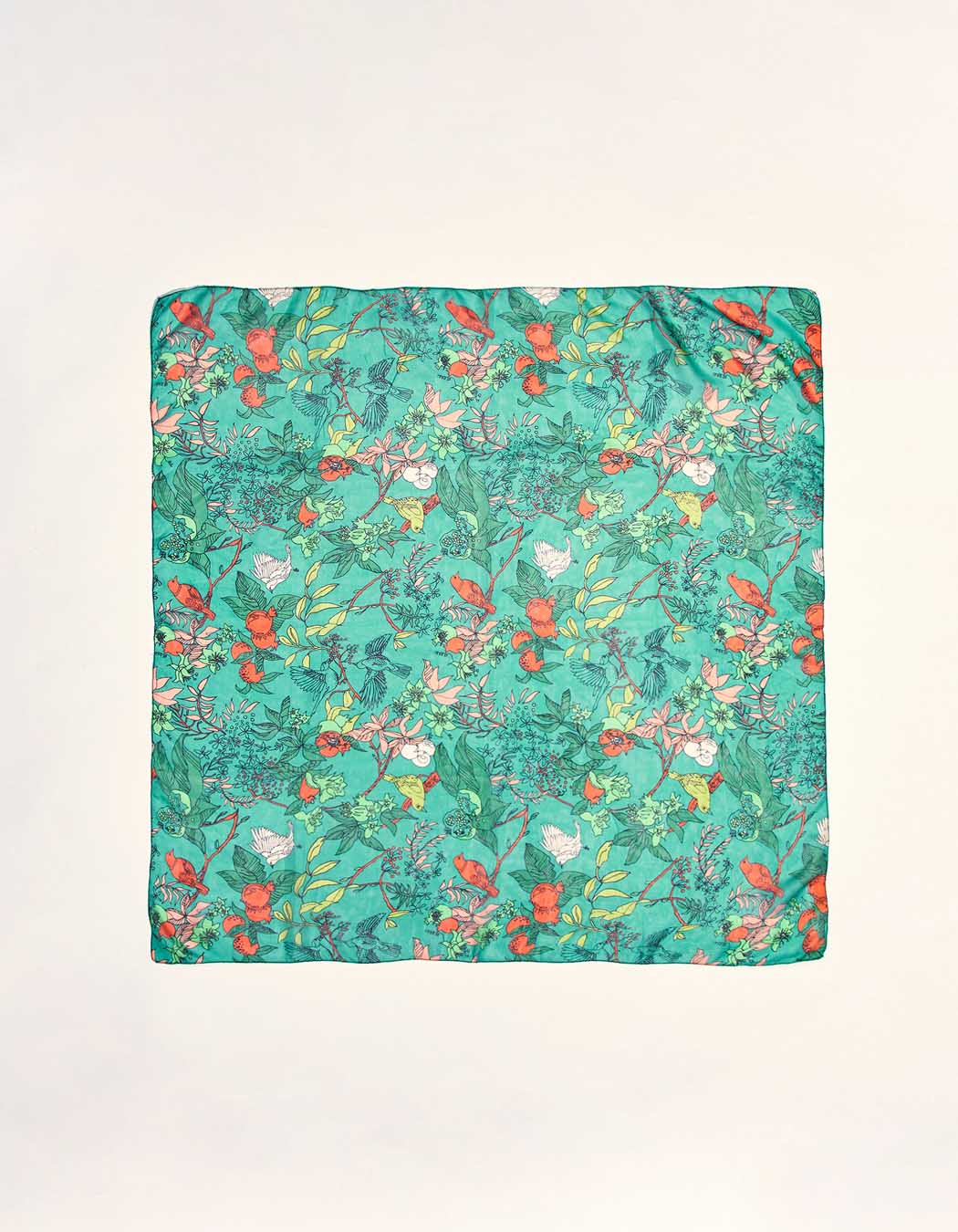 Foulard soie imprimé SOIE