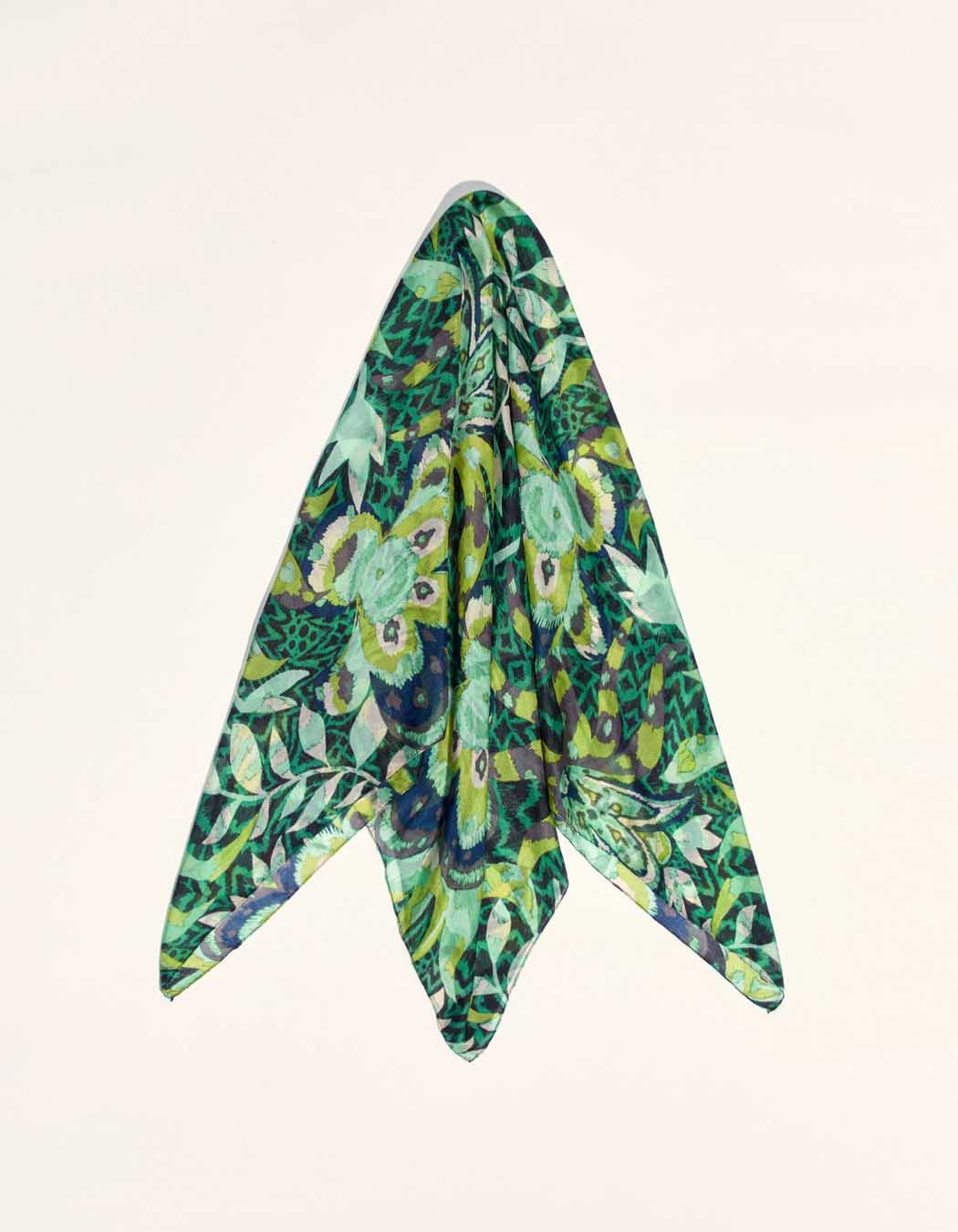 Foulard soie imprimé SOIE