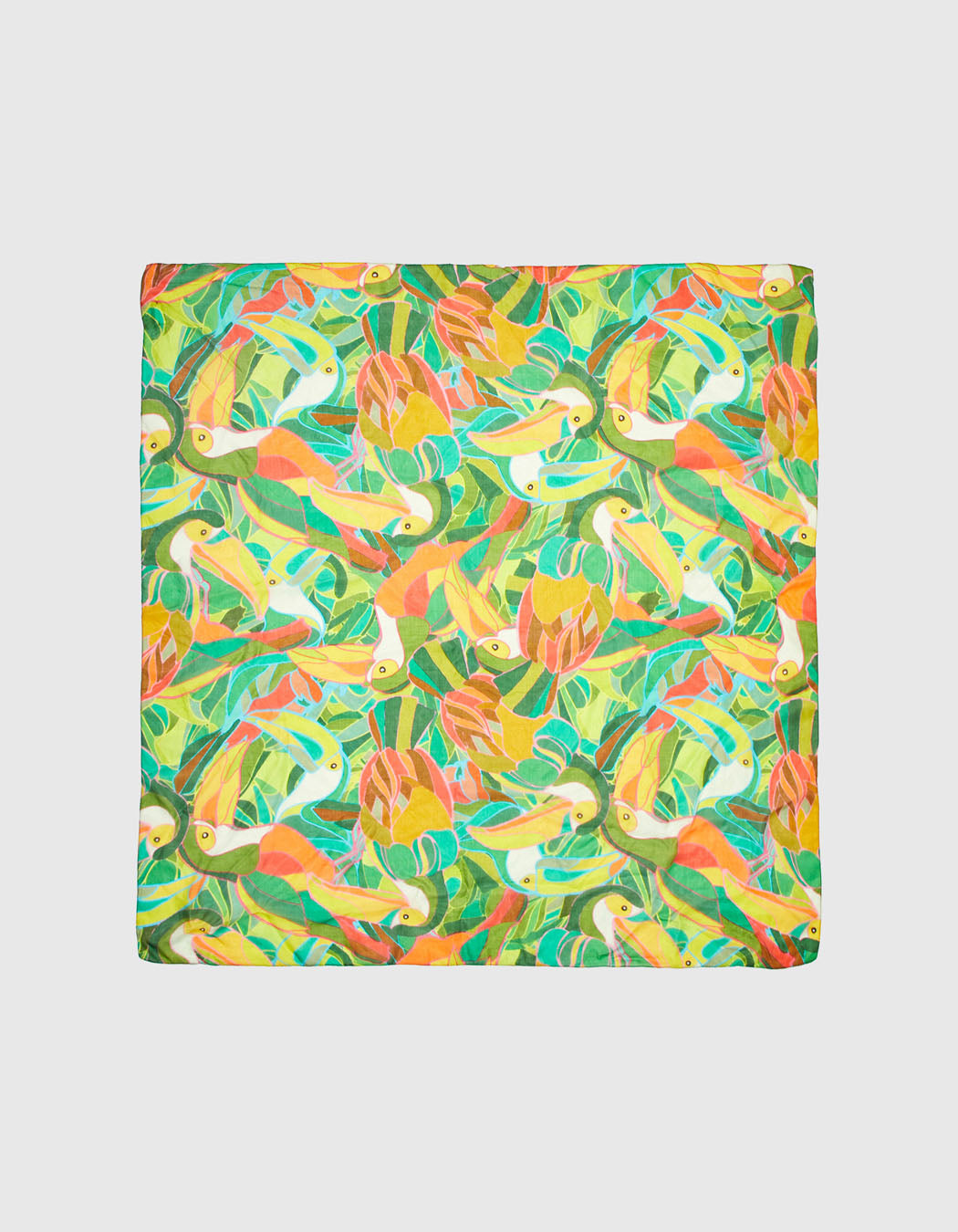 Foulard en soie imprimé CARRE