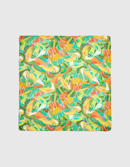 Foulard en soie imprimé CARRE