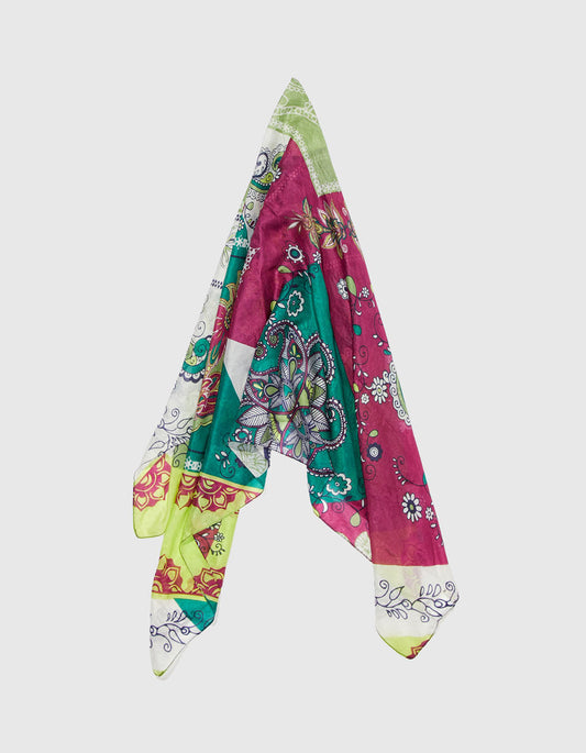 Foulard en soie imprimé CARRE