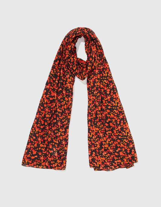 Grand foulard imprimé Ecovero AURELIA