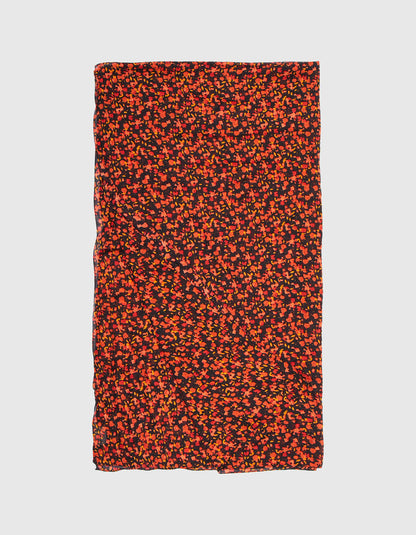 Grand foulard imprimé Ecovero AURELIA