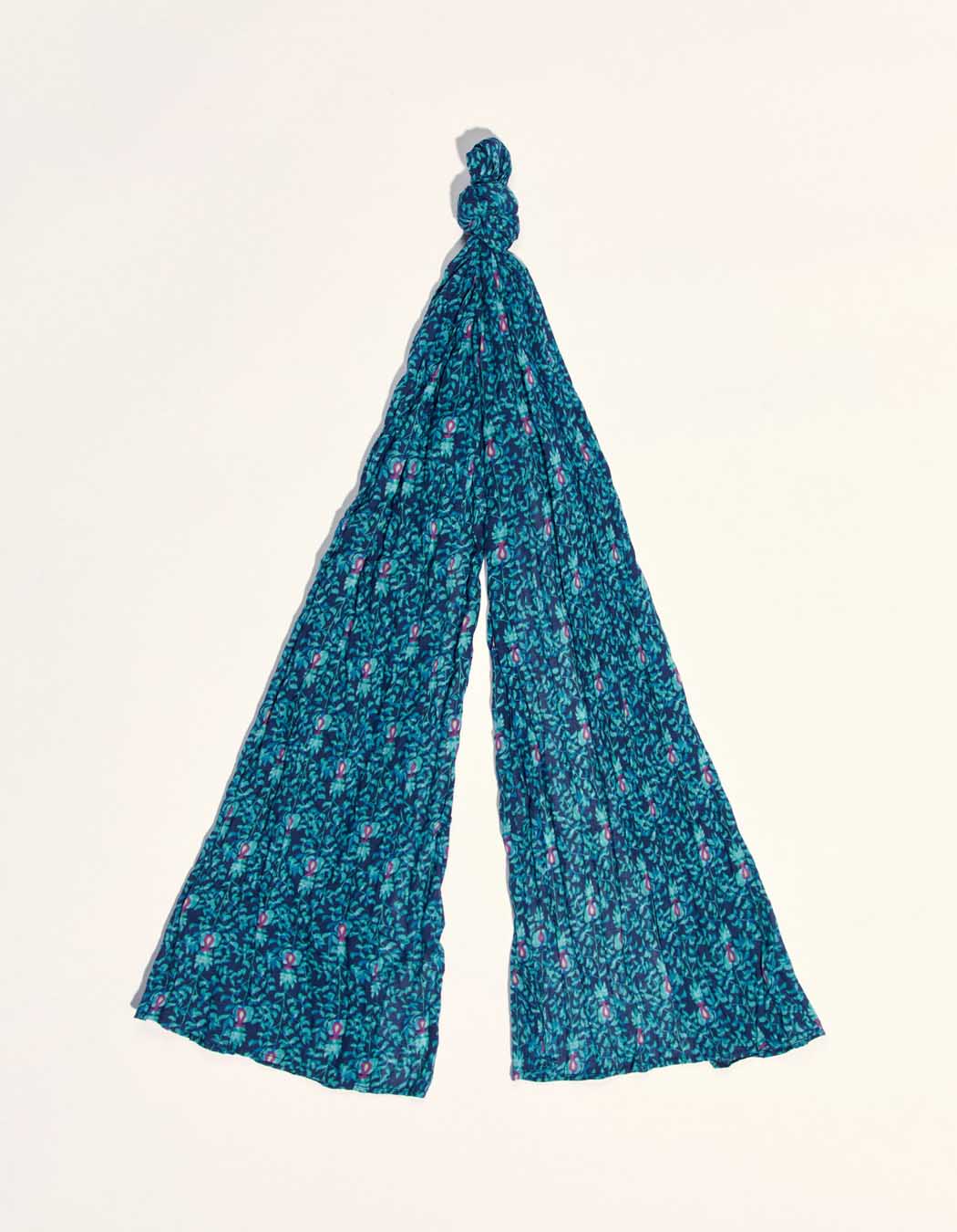 Foulard imprimé coton LAVANDI