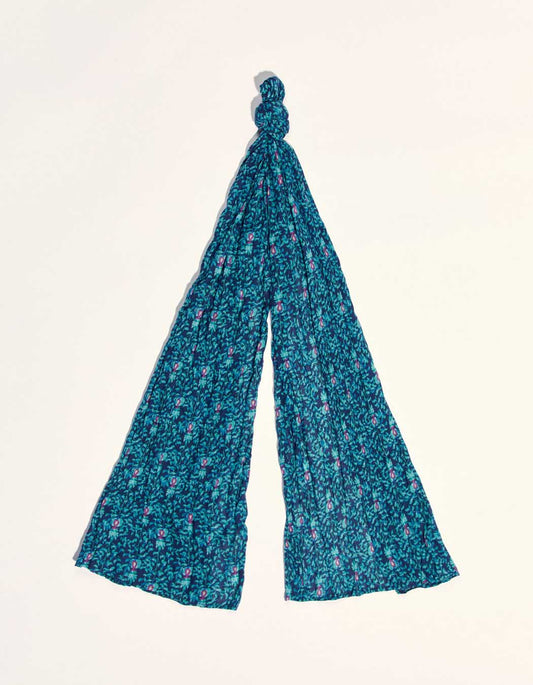 Foulard imprimé coton LAVANDI