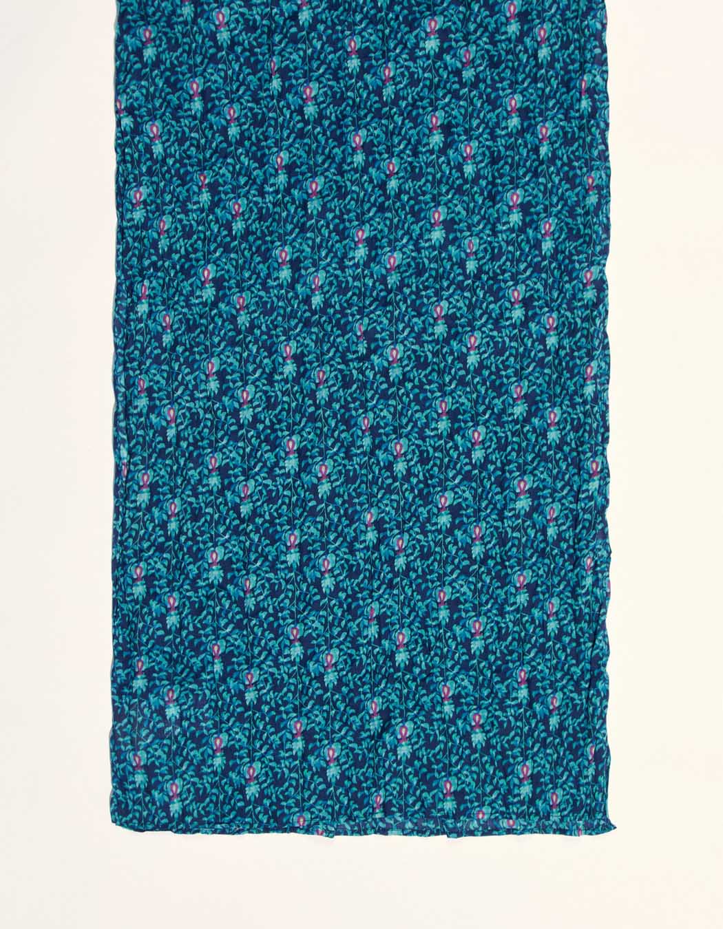 Foulard imprimé coton LAVANDI