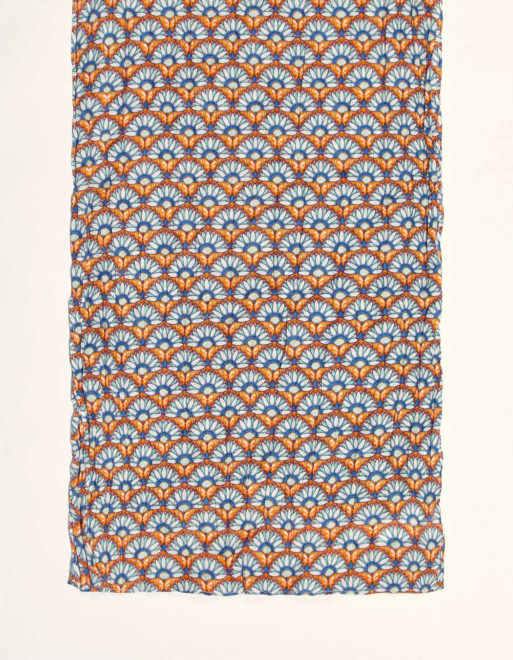 Foulard imprimé coton LAVANDI