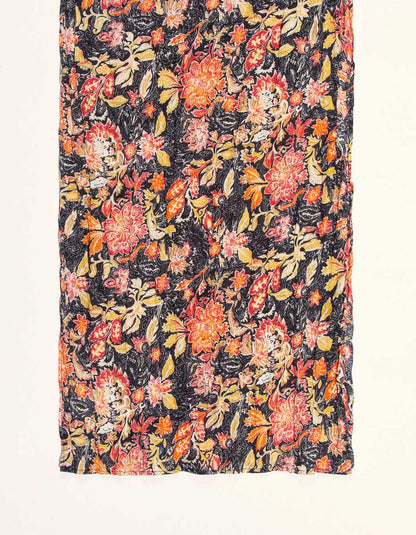 Foulard imprimé coton LAVANDI