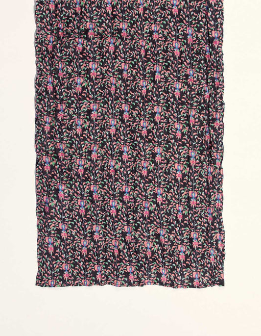 Foulard imprimé coton LAVANDI