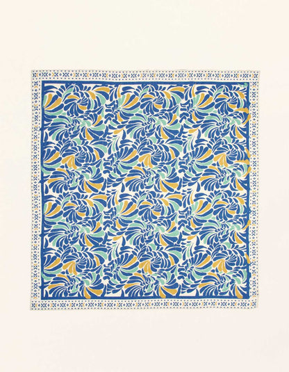 Grande étole imprimée coton MAXI