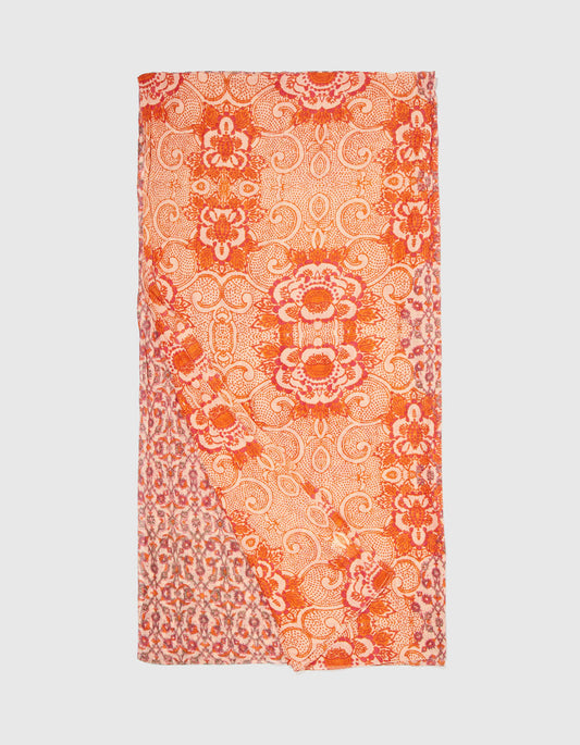 Etole voile de coton bio mix print NILONA