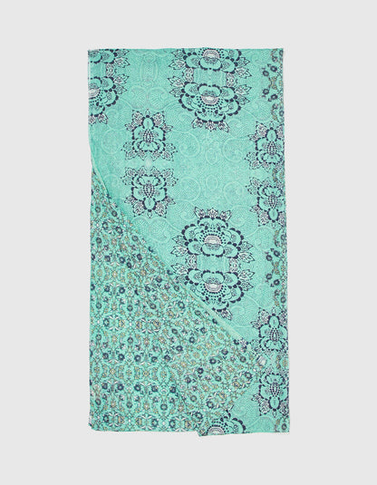 Etole voile de coton bio mix print NILONA