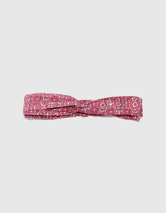 Bandeau cheveux imprimé coton bio BATTI