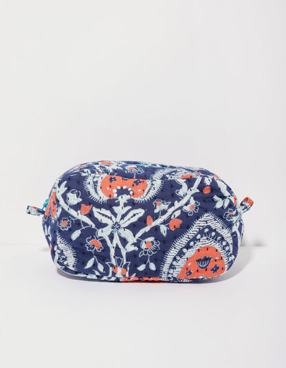 Trousse matelassée imprimée BOX