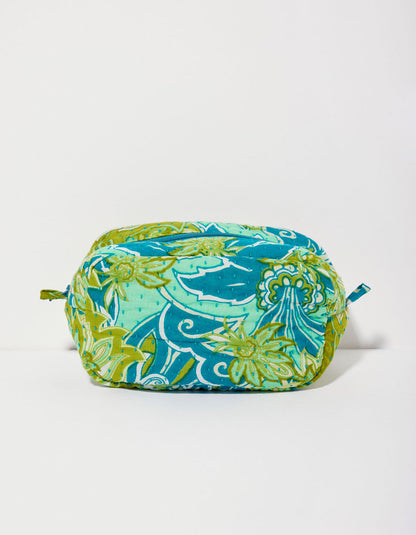 Trousse matelassée imprimée BOX