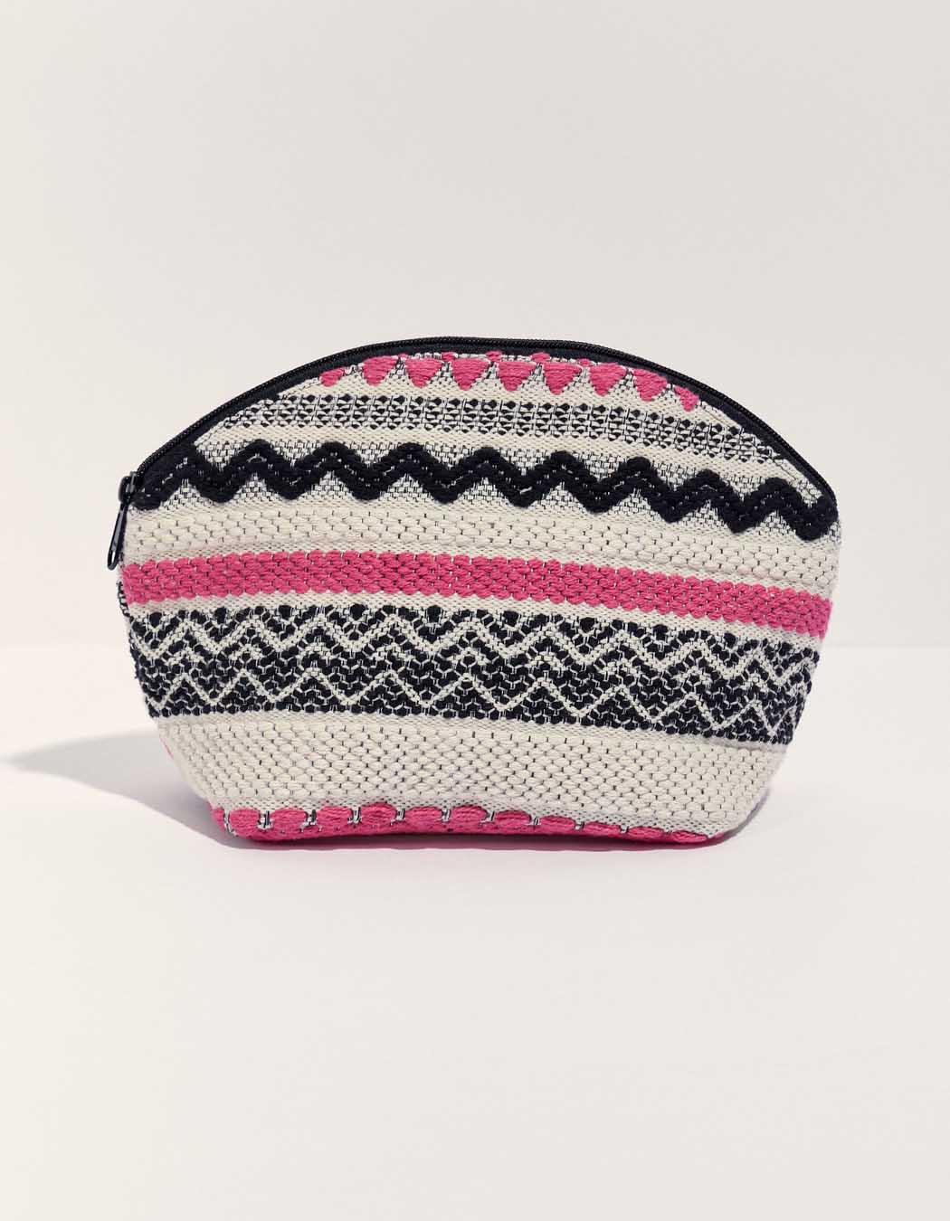 Grande pochette coton zippée DAISY