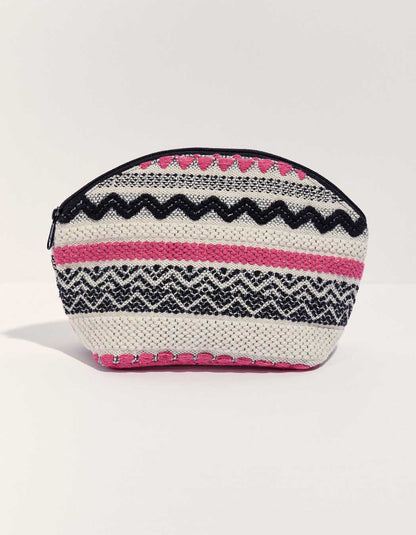 Grande pochette coton zippée DAISY