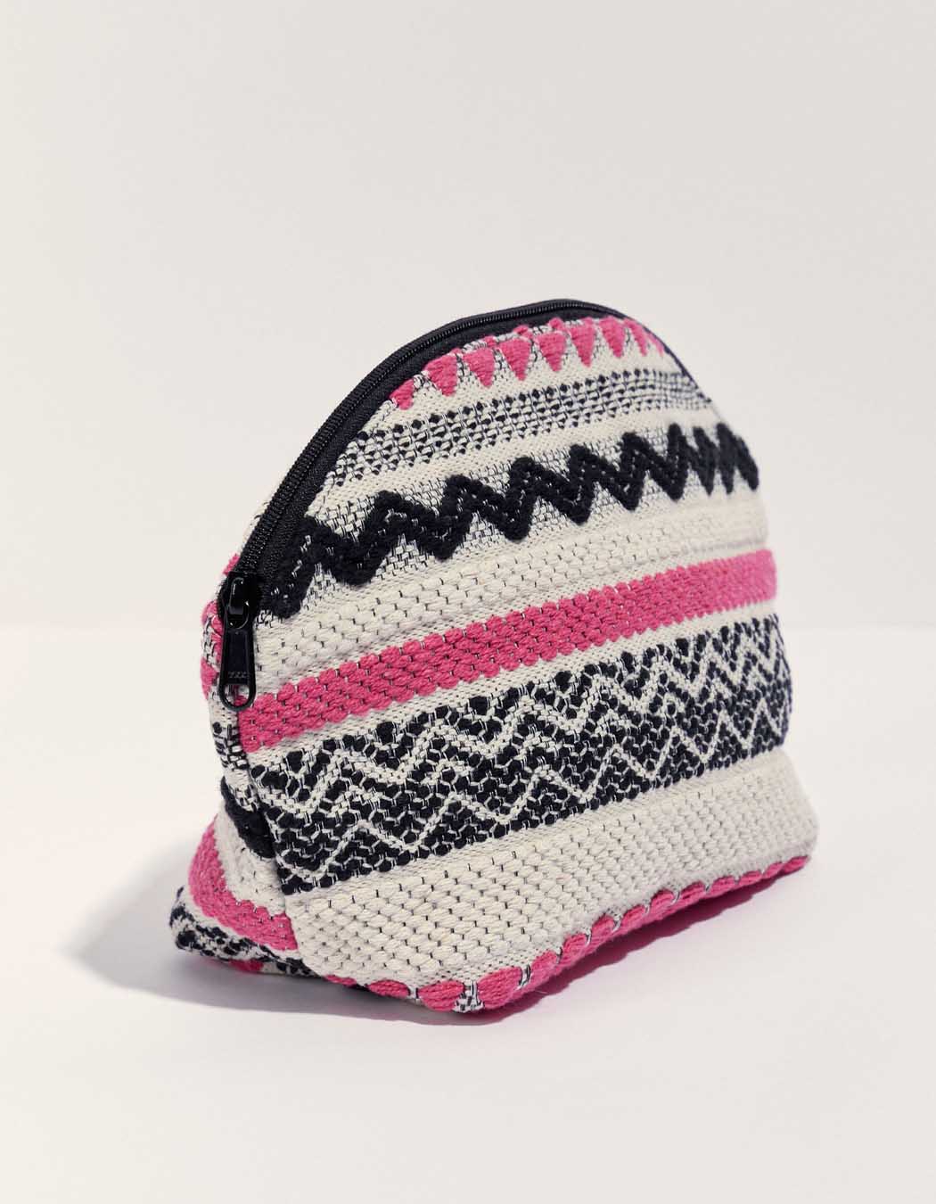 Grande pochette coton zippée DAISY
