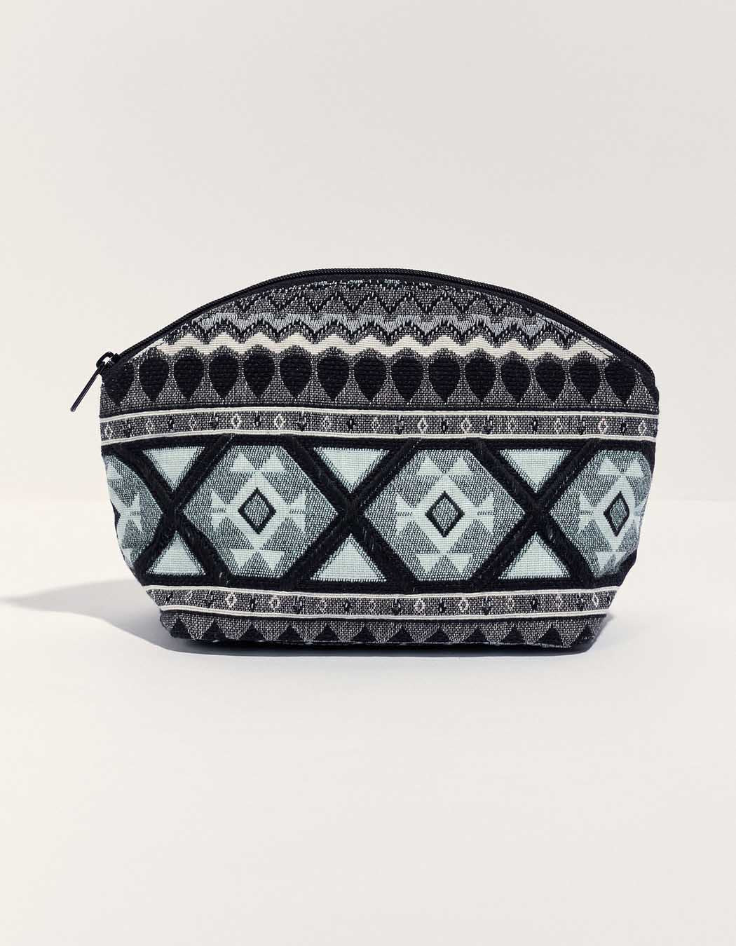 Grande pochette coton zippée DAISY