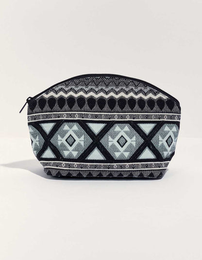 Grande pochette coton zippée DAISY