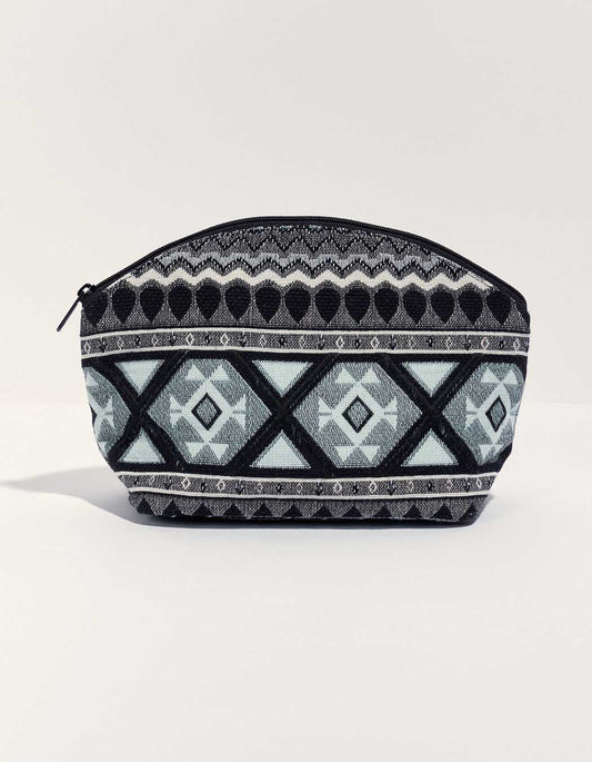Grande pochette coton zippée DAISY