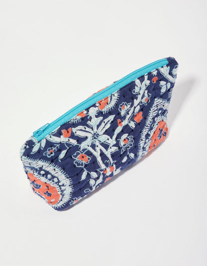 Pochette trousse matelassée imprimée KIT