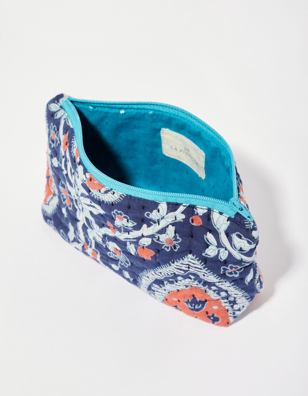 Pochette trousse matelassée imprimée KIT