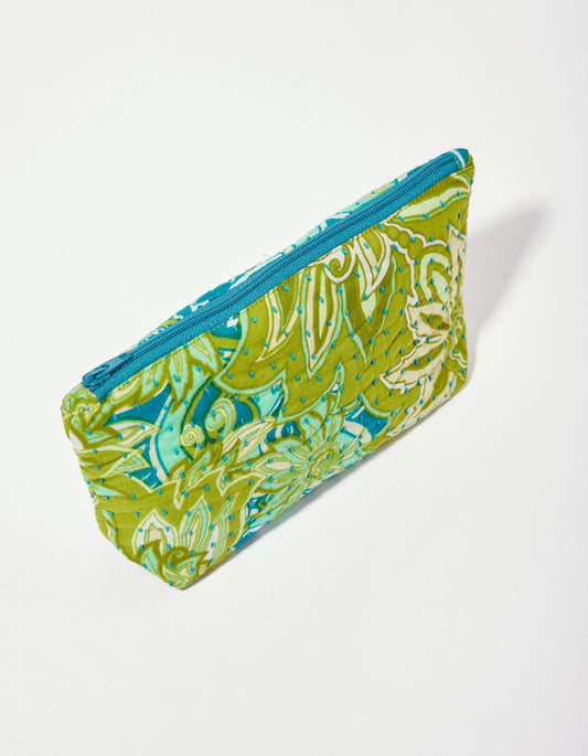 Pochette trousse matelassée imprimée KIT