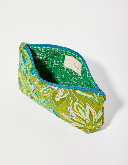 Pochette trousse matelassée imprimée KIT