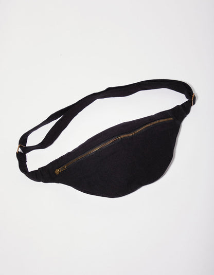 Sac bandoulière banane en coton épais MUNDAL