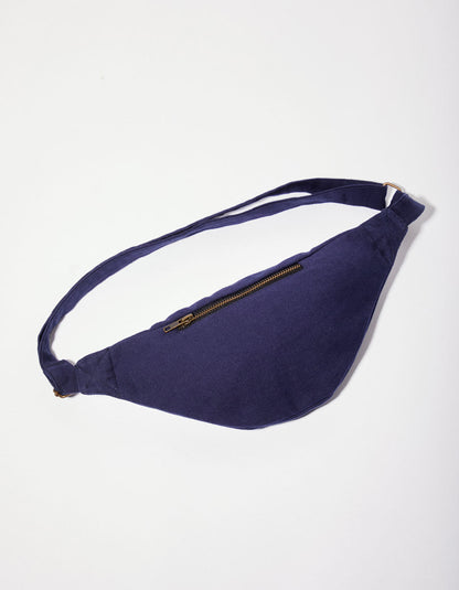 Sac bandoulière banane en coton épais MUNDAL