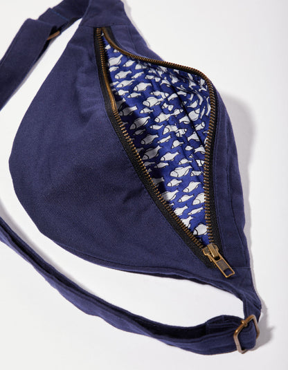 Sac bandoulière banane en coton épais MUNDAL